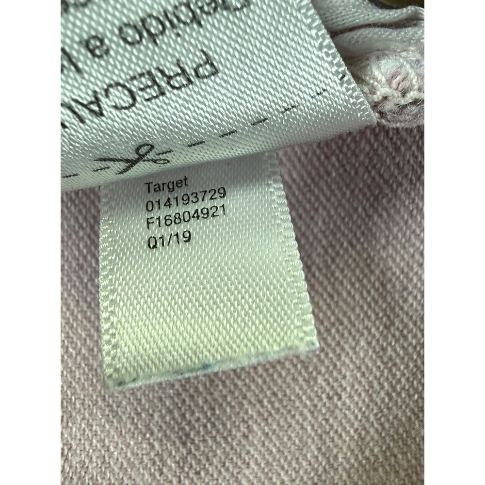 Universal Thread Women's Mauve Denim Cuffed Shorts Size 16/33 Mid Rise Lavender - Picture 8 of 8